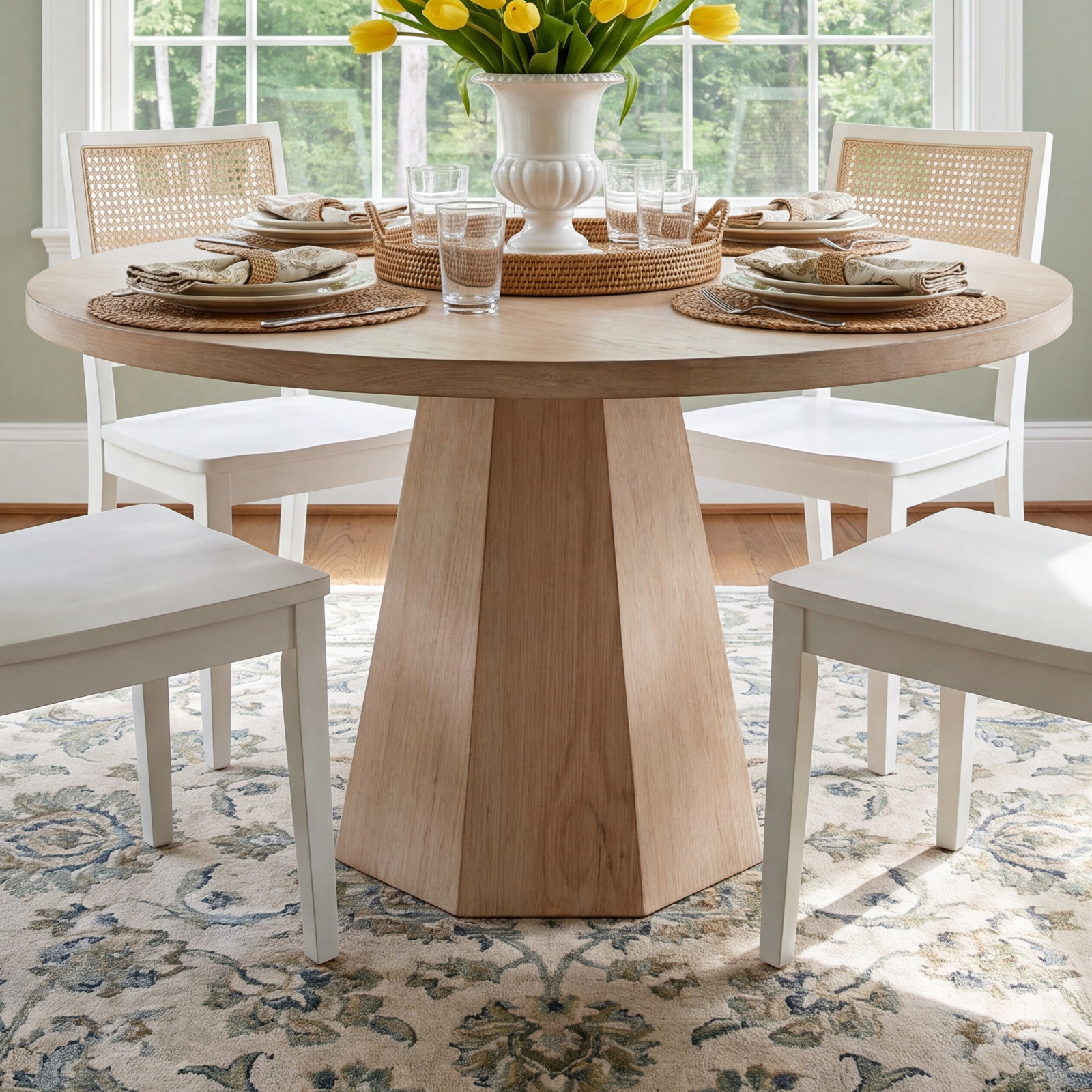 Tasse 48'' Round Dining Table