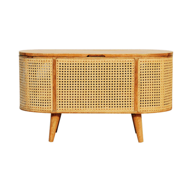 Armoire de rangement polyvalente et arrondie, durable et robuste