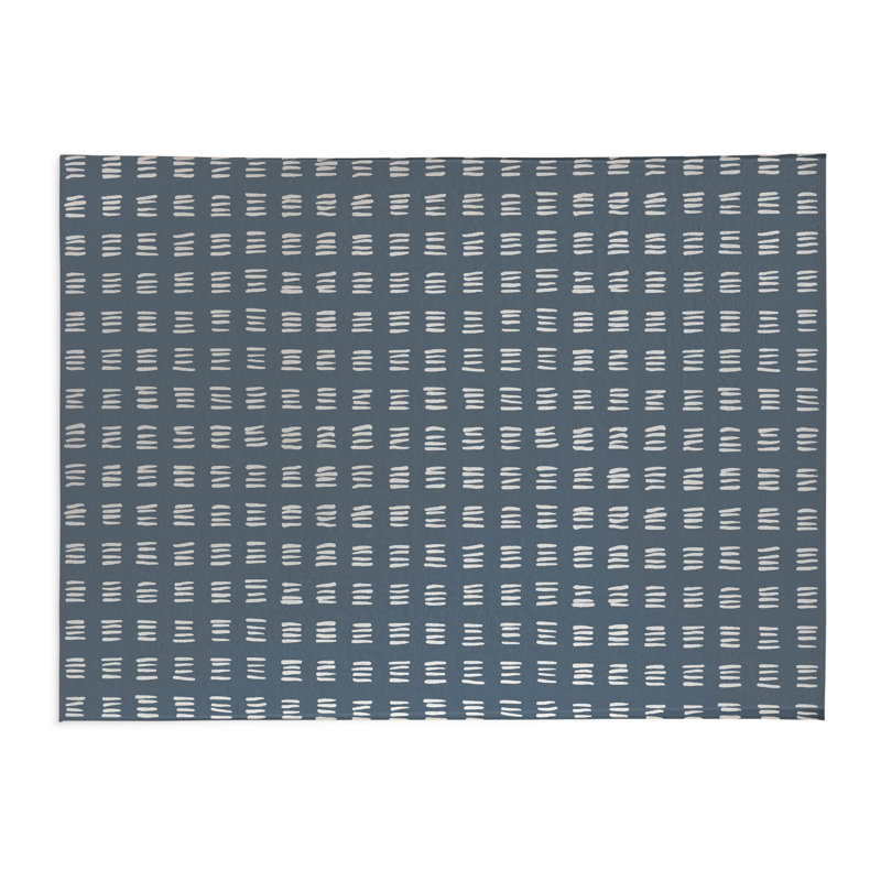 Dash Kids Play Mat, Blue, Rectangle 2' x 3'