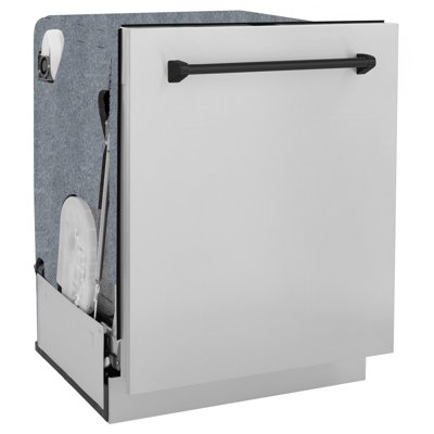 Zline Autograph Edition 24" 45 dBA Built-In Button Control Dishwasher