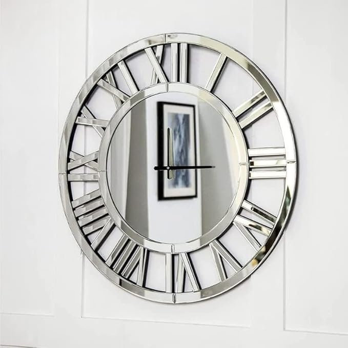 Glass Wall Clock