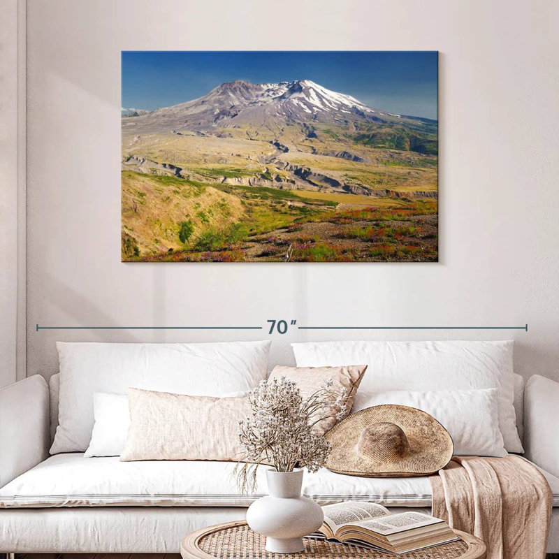 Alvord, paysage du mont St. Helens, H 30 po x l 45 po