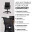 Chaise de travail ergonomique en filet Convergence-81753458-81753459
