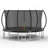 14FT Trampoline Pumpkin- Standard- Black