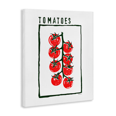 Ripe Tomatoes Cluster Canvas, design by Amanda Greenwood