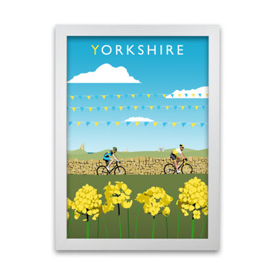 Yorkshire Cycling by Richard O'Neill - Print