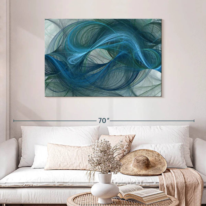 Avery Linear Waves, 30" H x 45" W