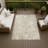 Machine Washable Indoor/Outdoor Chantille ACN2784 Abstract Rug-1534918349