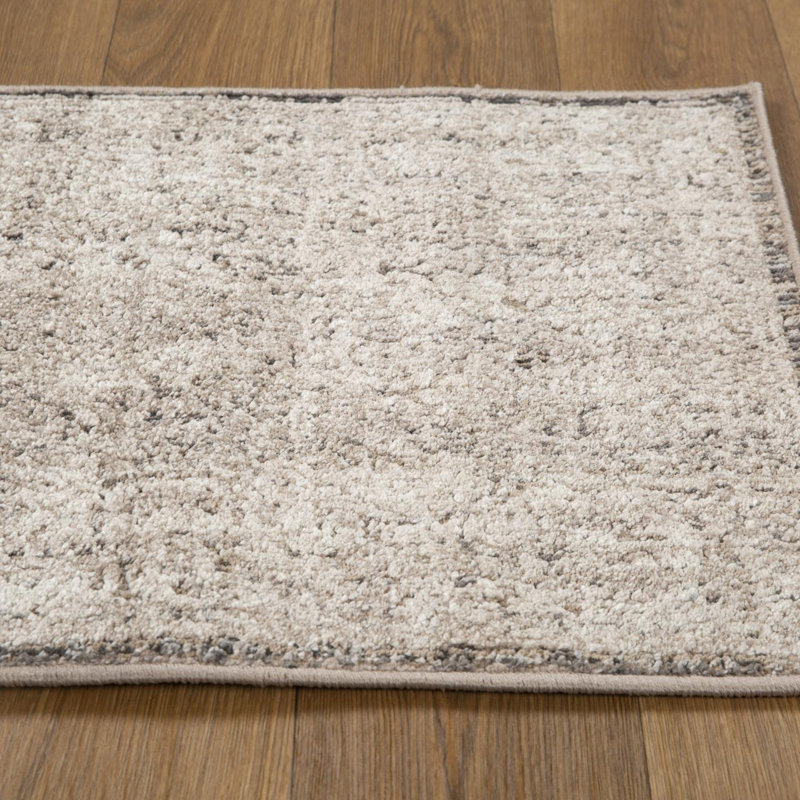Vintage Distressed Area Rug, 4x5