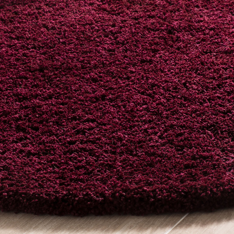 Tapis à poil long performance de couleur unie Sgl-Laguna Arshida, Tapis de couloir 2 pi 3 po x 6 pi