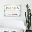 «Milan Sign Aqua», art textuel sur toile-51241913-51241918