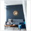 Miroir décoratif rétro en métal Sunburst pour une chambre à coucher, un vestiaire, un couloir ou un espace de vie.