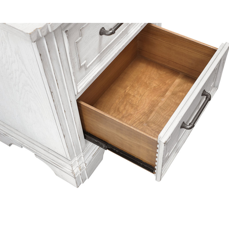 Bred 2 Drawer Nightstand