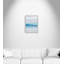 «Coastal Serenity - Floater Frame», reproduction d'art sur toile-46818271-46818268