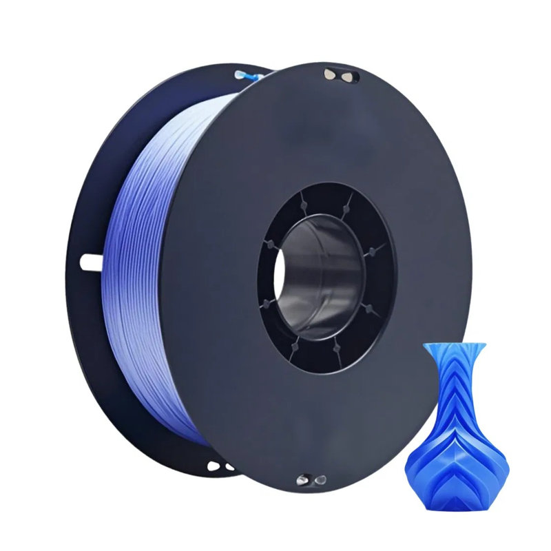 Matériau de filament pour imprimante 3D 1,75 mm, haute précision de 0,02 mm, sans emmêlement, bobine de 1 kg, options multicolores