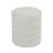 Cylindrical Storage Ottoman, Light Grey