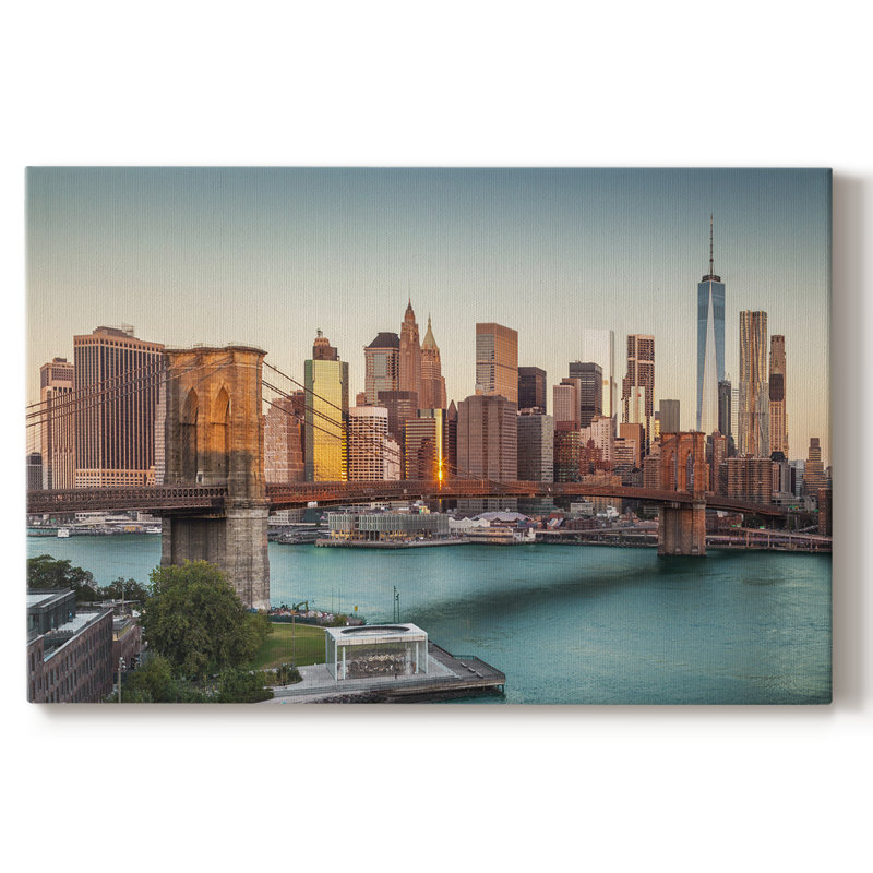 Lower Manhattan - Cavas enveloppés de galerie, 40 x 60