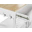 Neill 80 cm W Kitchen Island with Wheels-366185440