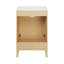 Meuble-lavabo Cascade 24 po en chêne naturel-98796174