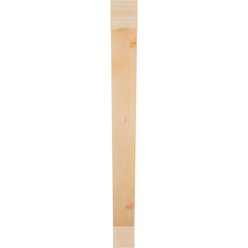 Support de bloc traditionnel, Douglas (lisse), H 42 po x l 4 po x P 34 po
