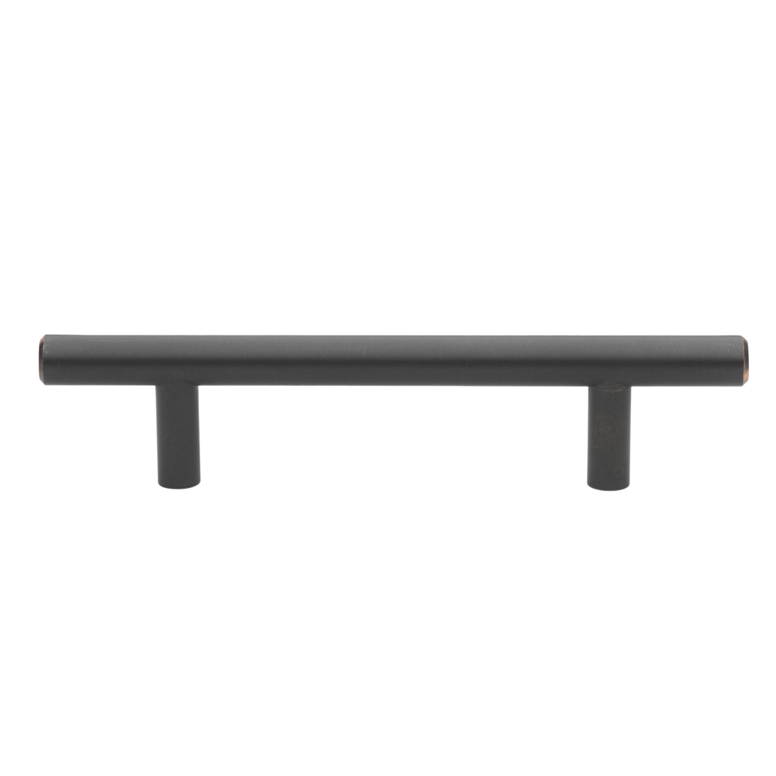 Roman Modern Bar Cabinet Pull, Oil Rubbed Bronze, 3 3/4"