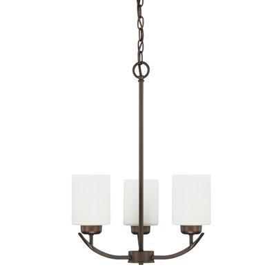 Lustre classique unique à 3 lumières Dixon