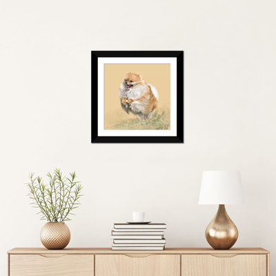 Vicki Newton " Pomeranian " Graphic Art