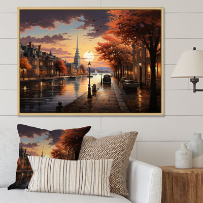 Pond In Boston Memories - Boston Framed Wall Art
