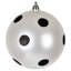 Ornement boule de bonbon avec pois scintillants-63983220-71975724