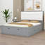 Lit plateforme tapissier Duperne-1403225890