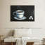 Yarlin, tableau noir, menu, café-111822908