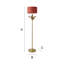 Waynesfield 157.5cm Polished Traditional Floor Lamp-1757962395-1757962394