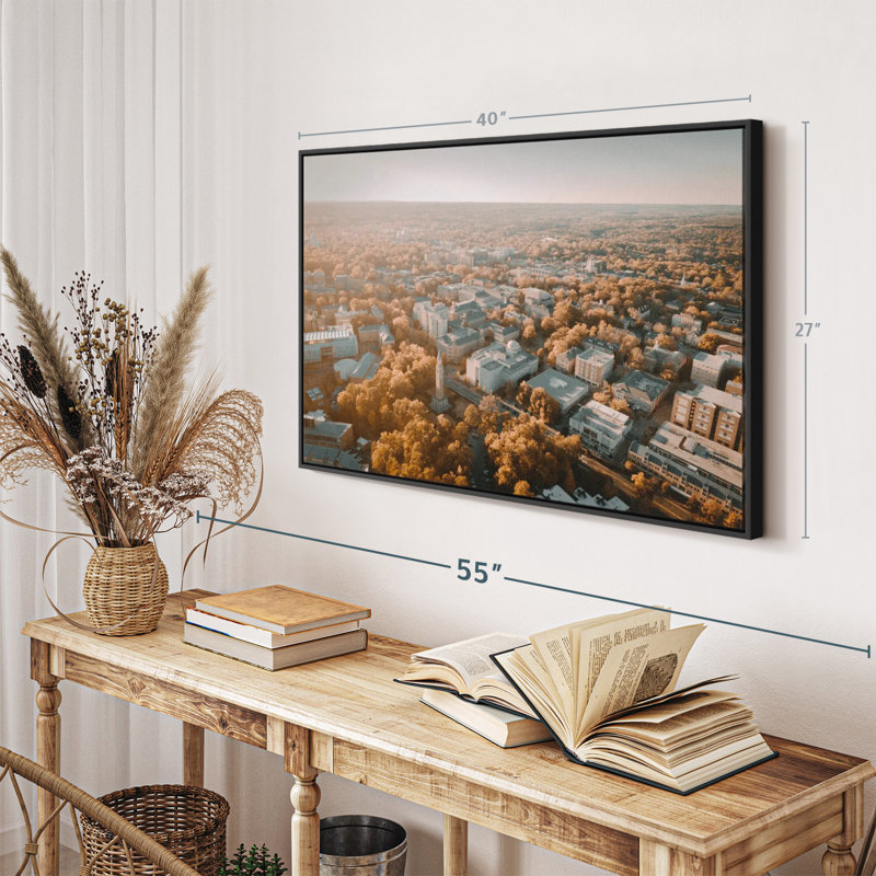 Impression sur toile UNC Campus, H 27 po x l 40 po