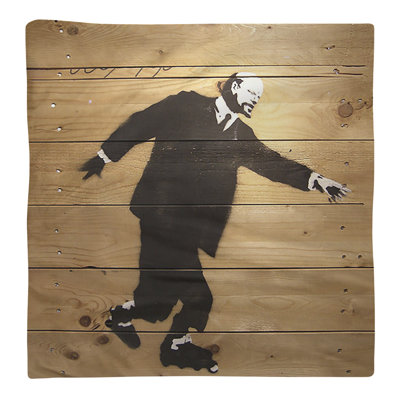 Banksy Graffiti No Pattern Square Napkin