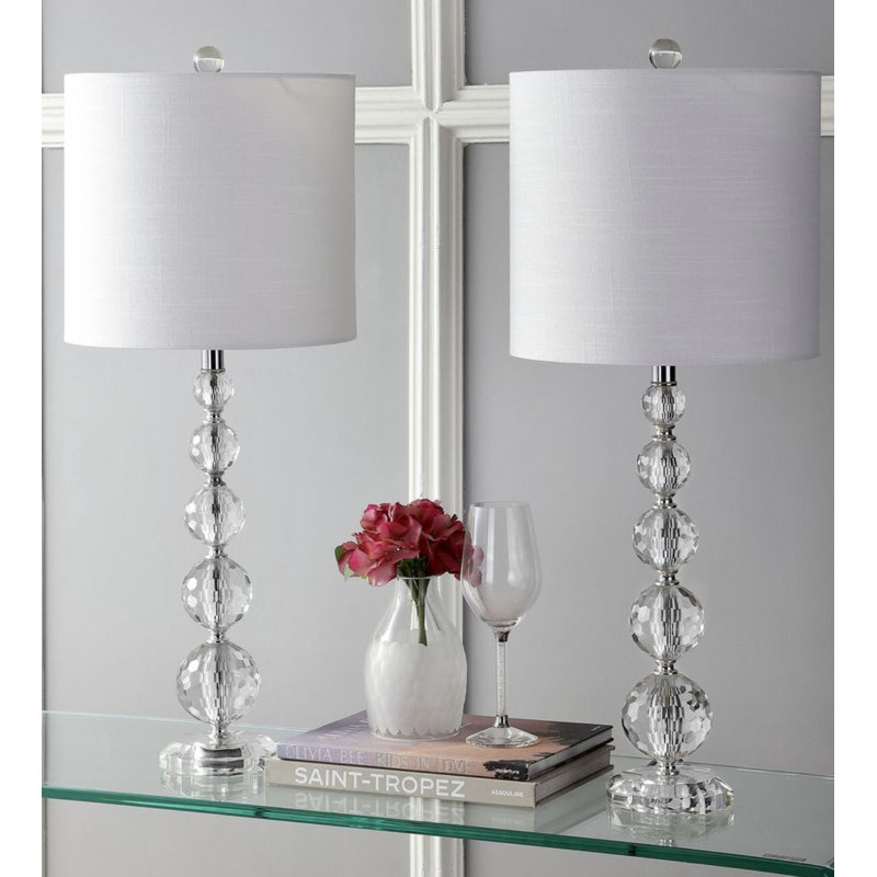 Cecel Crystal Bedside Table Lamp