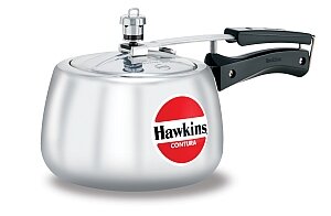  Hawkins HC20 Contura 2-Liter Pressure Cooker, Small, Aluminum:  Home & Kitchen