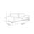 Business leisure elegant office sofa