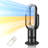 Oscillating Bladeless Tower Fan and Heater Combo Remote Control 10 Speeds 9H Timer Adjustable Tilt