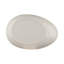 Assiette plate en mélamine 11,3 po ovale 21 oz. Macchiato
