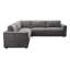 Canapé modulaire 3 pièces d'angle rembourré symétrique-133713038