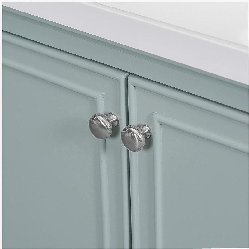 Armoire de meuble-lavabo de 30 pouces sans lavabo, armoire de salle de bain multifonctionnelle avec porte et tiroir, structure solide et panneau de densité moyenne