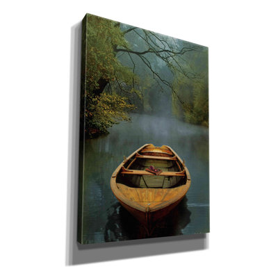 «Hurayth The Old Lake on Canvas» par Carlos Casamayor, reproduction
