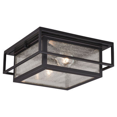 Plafonnier encastré d'extérieur 2 lumières Stumbaugh