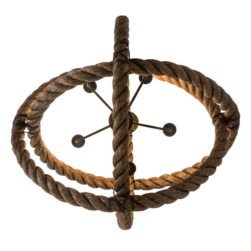 Rustic Lodge 5 - Light Chandelier