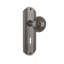 Deco Plate with Decorative Keyhole and Egg & Dart Door Knob-9502618