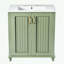 Meuble-lavabo à cadre en bois avec lavabo en résine, tiroir caché et armoire de rangement-1555186746