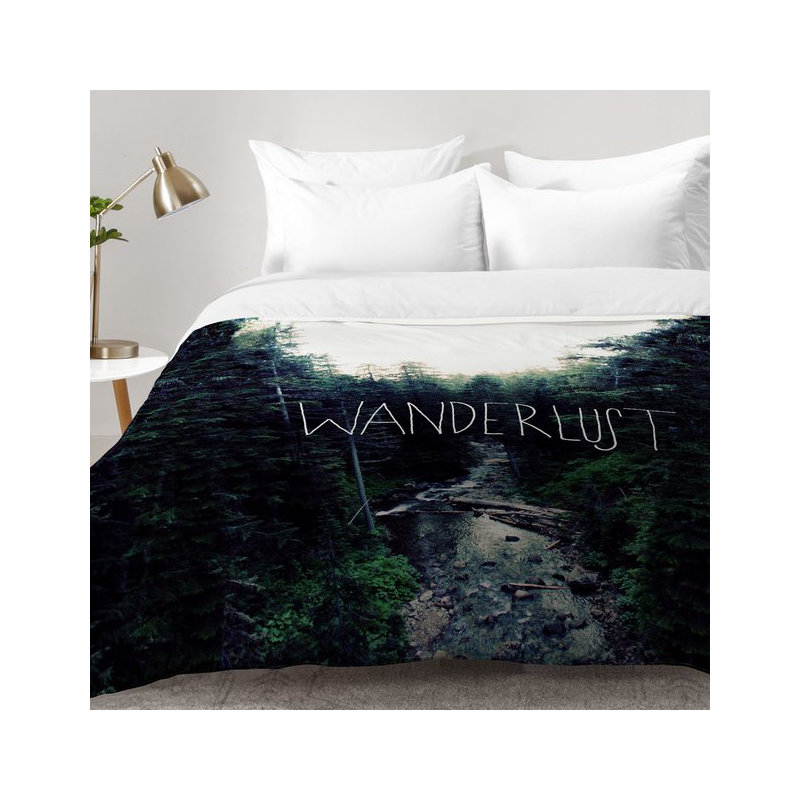 Ensemble d'édredon Wanderlust, Édredon double / grand + 2 taies décoratives sta