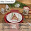  Ensemble de 4 tasses Snowflake Lodge