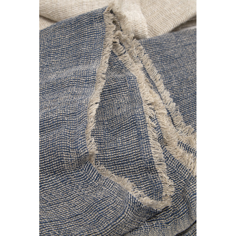 RIVER Throw Blanket, Navy