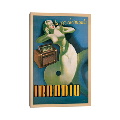 Irradio 1 Piece Wrapped Canvas Wall Art
